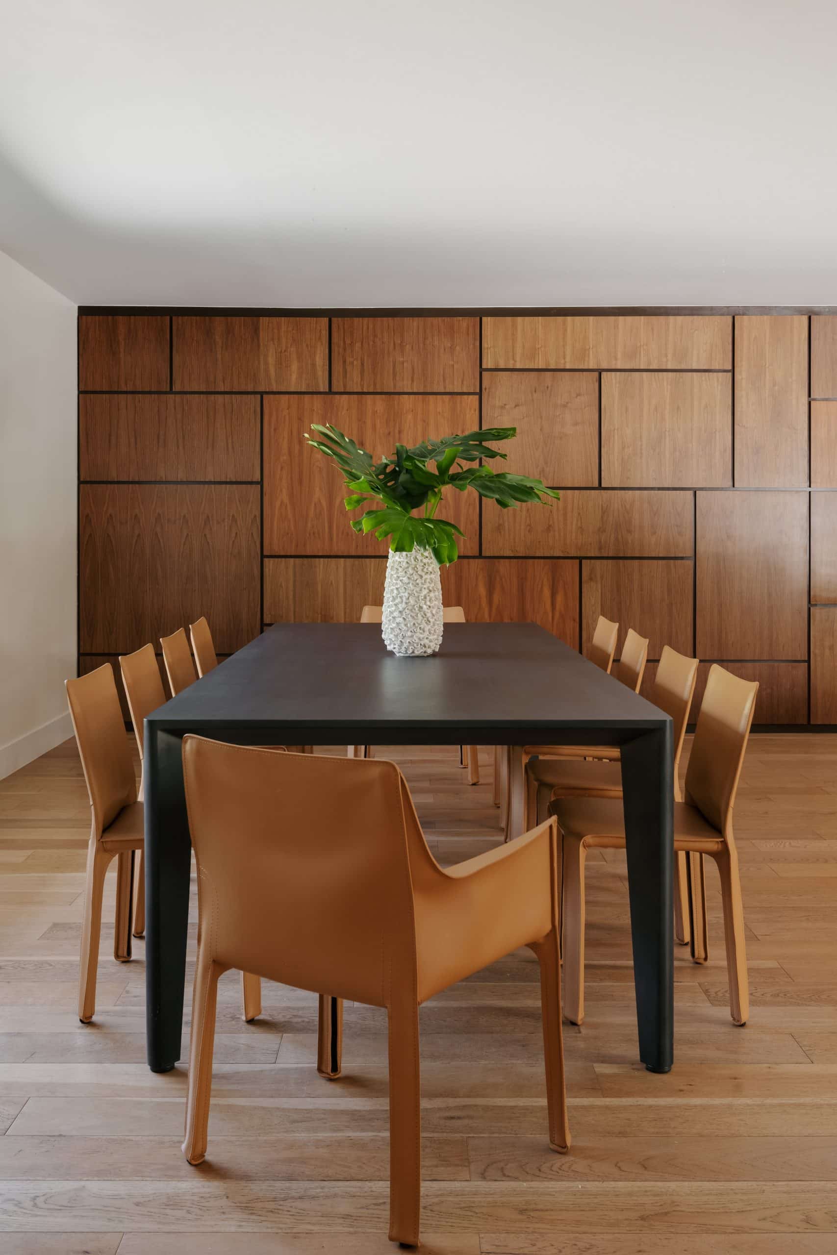 Dining table and seating
