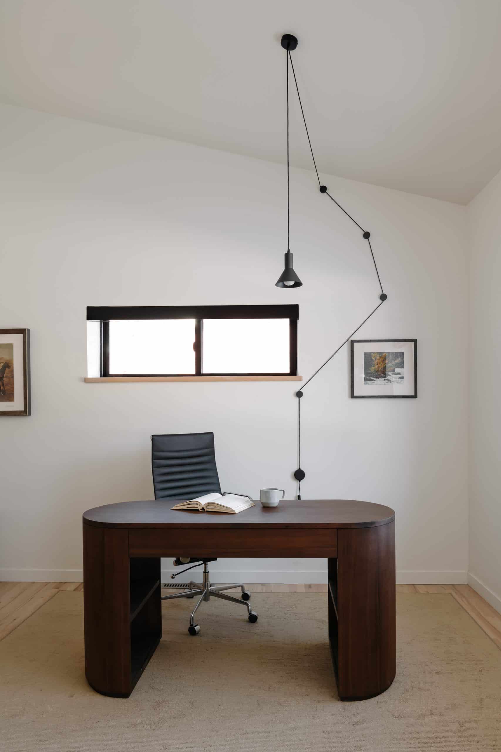 Office desk and workspace